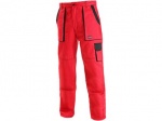 Kalhoty CXS LUXY JOSEF, pánské, červeno-černé